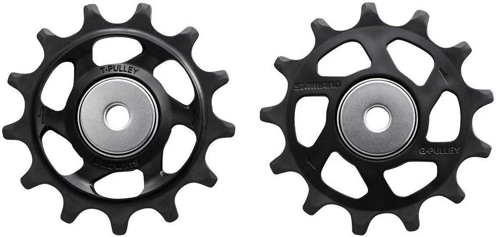 Galinio pavarų perjungėjo ratukų komplektas Shimano RD-M9100