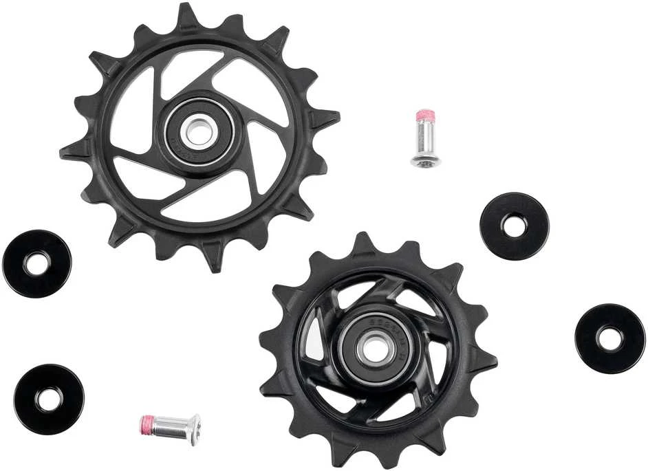 Galinio pavarų perjungėjo ratukų komplektas SRAM XX Eagle T-Type AXS