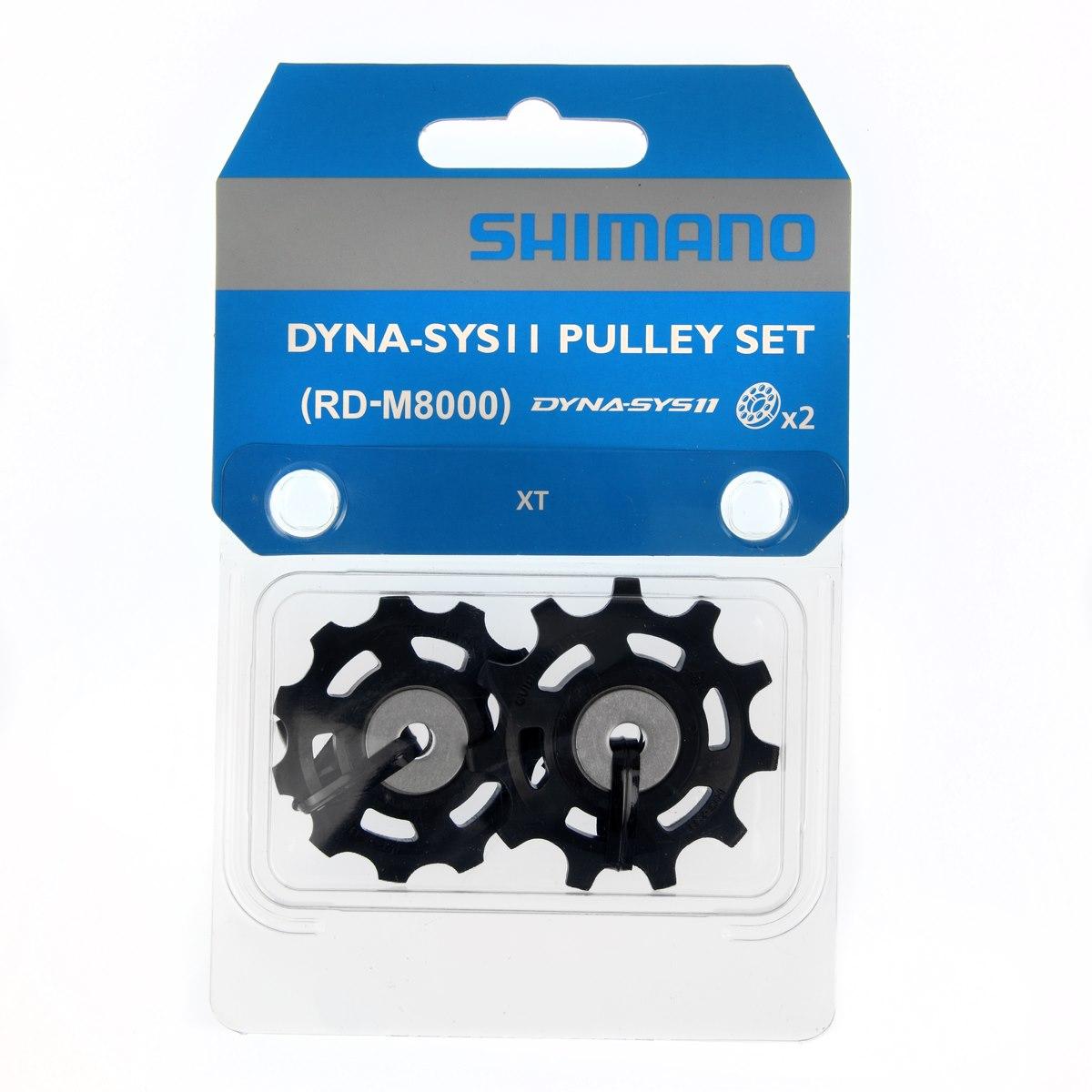 Galinio pavarų perjungėjo ratukų komplektas Shimano RD-M8000