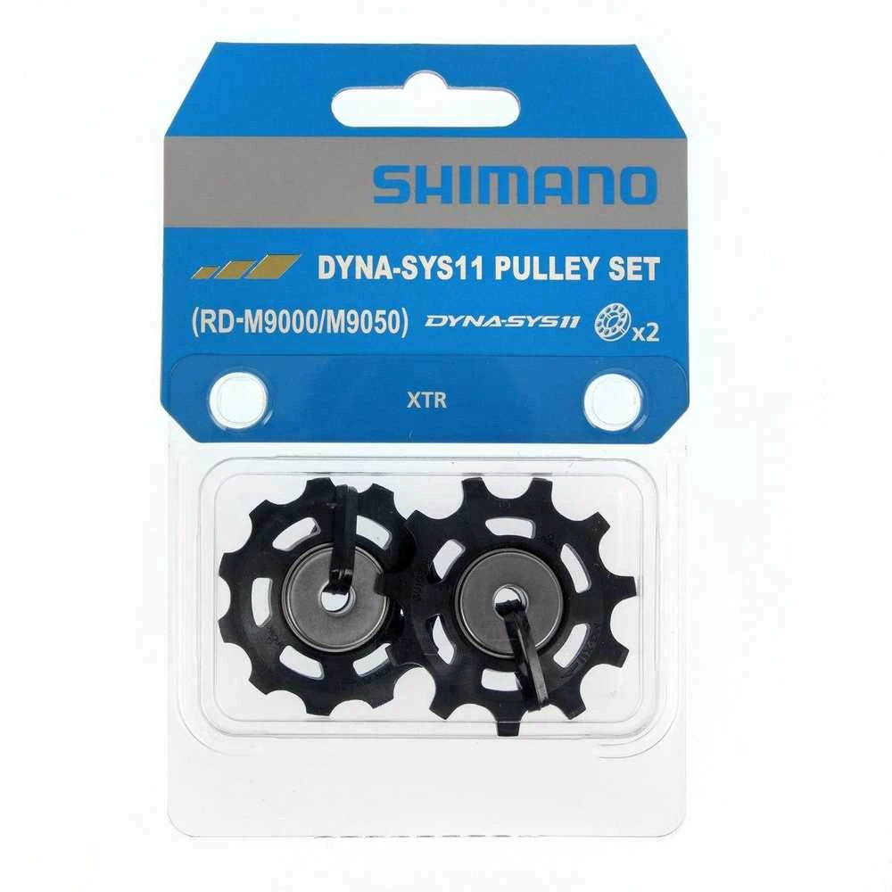 Galinio pavarų perjungėjo ratukų komplektas Shimano RD-M9000