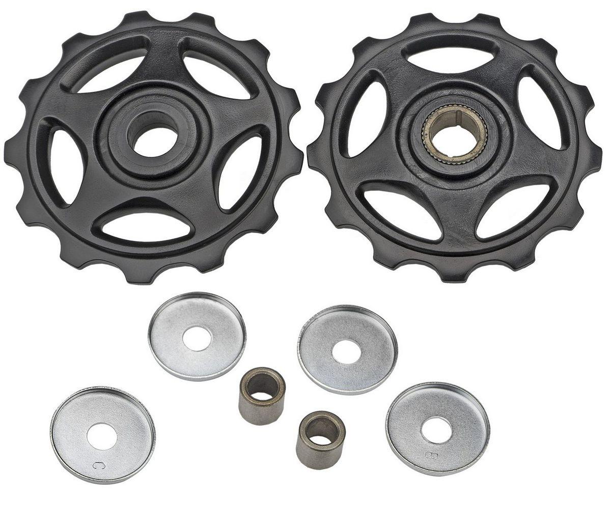 Galinio pavarų perjungėjo ratukų komplektas Shimano RD-M410