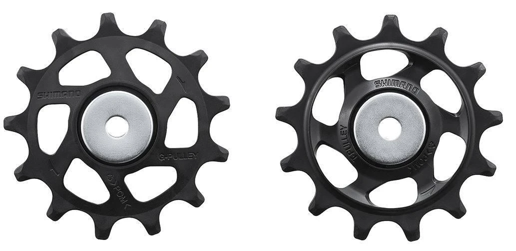 Galinio pavarų perjungėjo ratukų komplektas Shimano RD-M7100