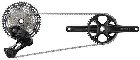 Galinis pavarų perjungėjas Shimano GRX Di2 RD-RX717 SGS 12-speed