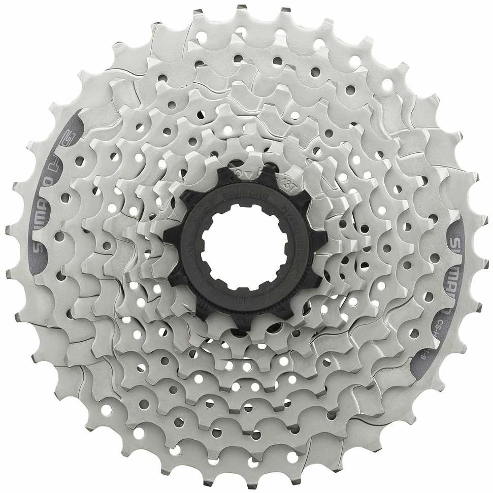 Galinis žvaigždžių blokas Shimano 9-s 11-34 CS-HG201-9 11-13-15-17-20-23-26-30-34