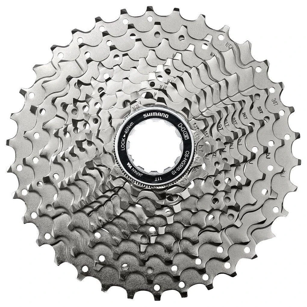 Galinis žvaigždžių blokas Shimano DEORE CS-HG500 10-speed-11-34T