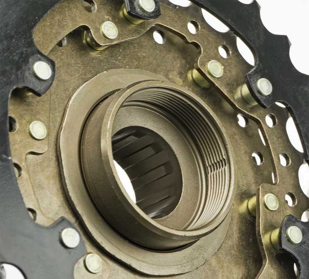 Galinis žvaigždžių blokas Shimano MF-TZ500 7 greičių (užsukamas)