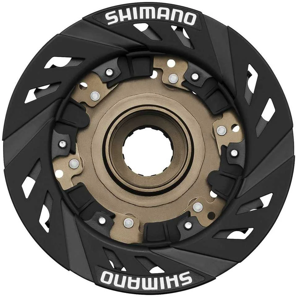 Galinis žvaigždžių blokas Shimano MF-TZ500 6 greičių su apsauga (užsukamas)