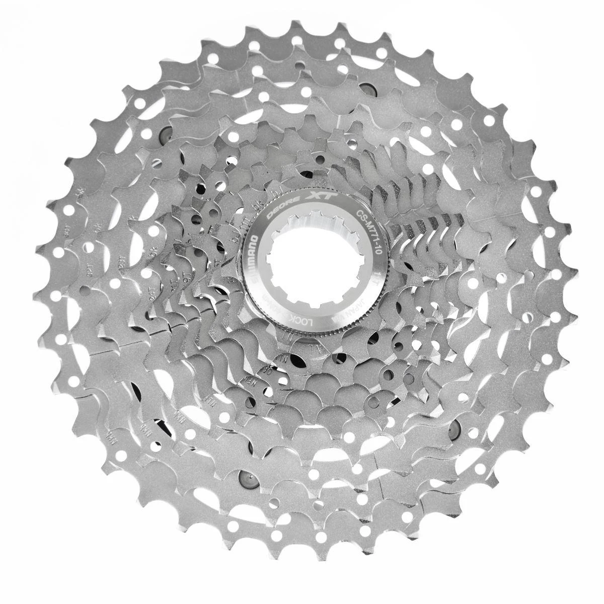 Galinis žvaigždžių blokas Shimano XT CS-M771 10-speed-11-36T