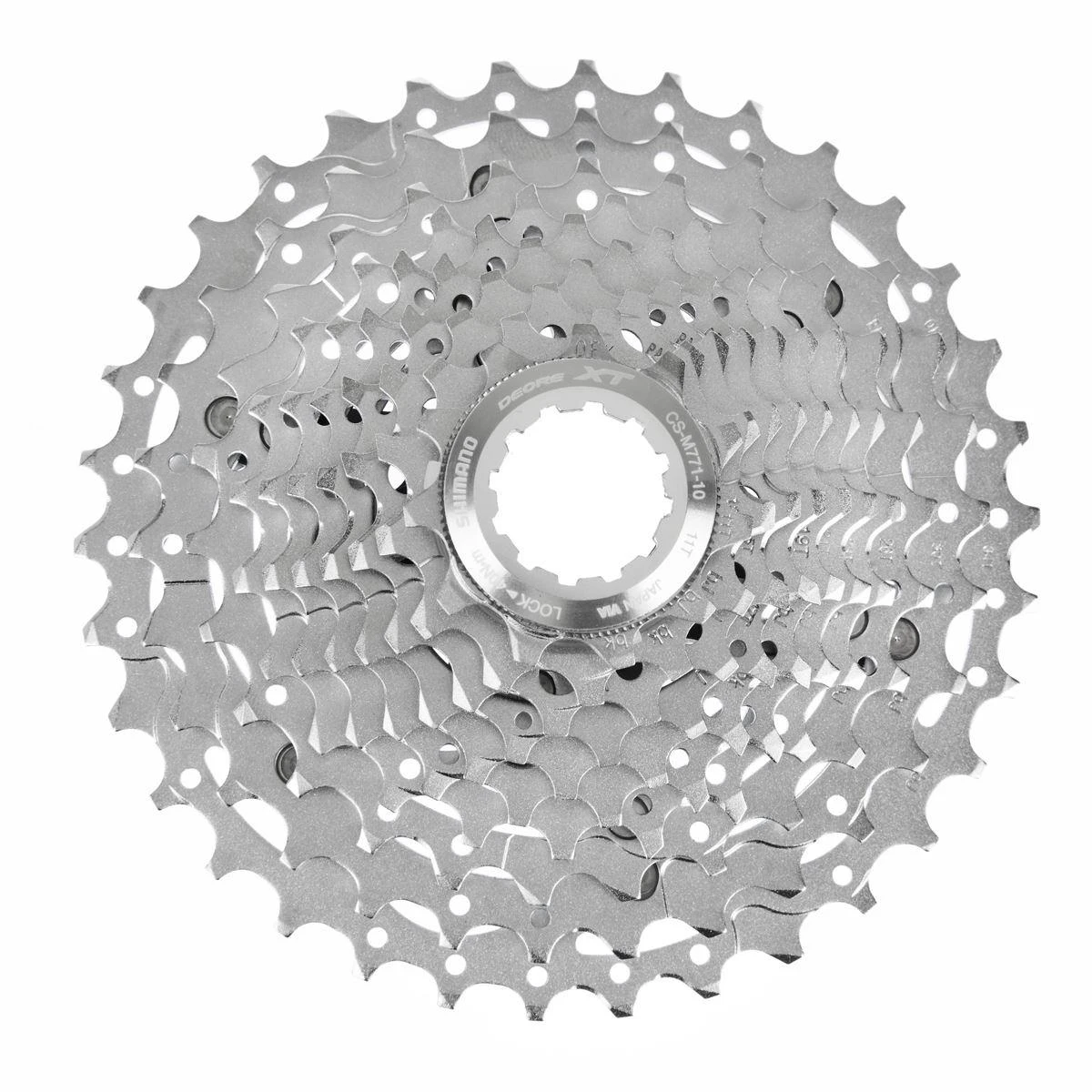 Galinis žvaigždžių blokas Shimano XT CS-M771 10-speed-11-34T