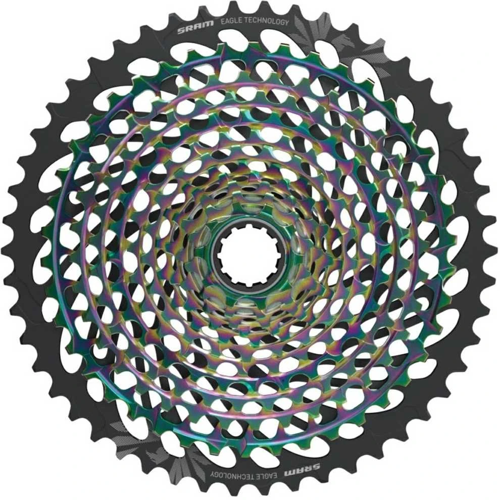 Galinis žvaigždžių blokas Sram XG-1299 Eagle XD 12-speed 10-50T Rainbow