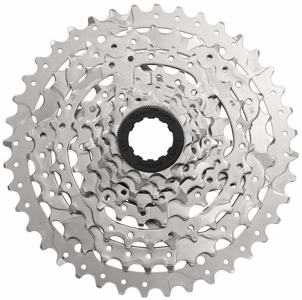 Galinis žvaigždžių blokas SunRace CSM680 8-speed 11-42T nickel