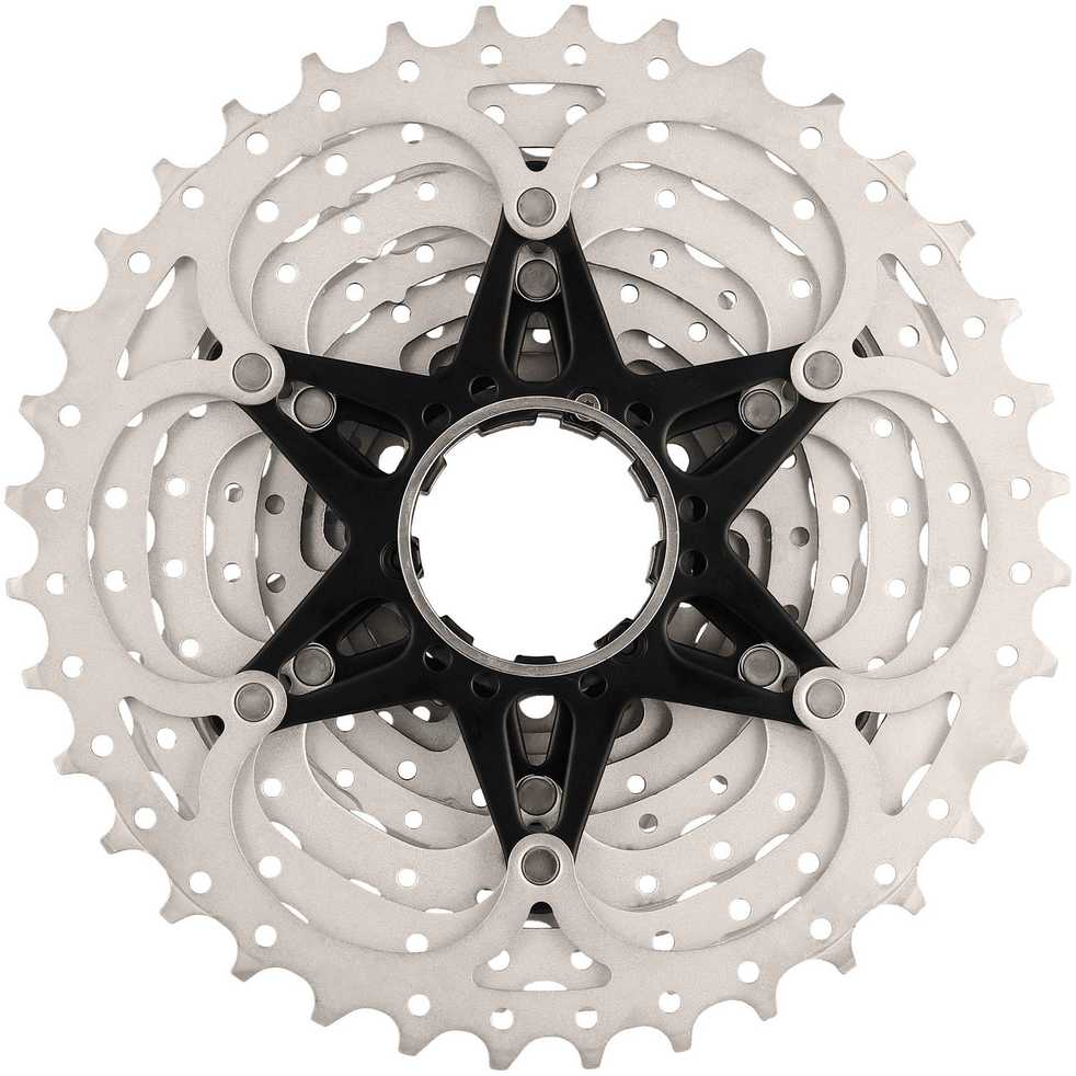 Galinis žvaigždžių blokas SunRace CSMS1 10-speed 11-36T metallic