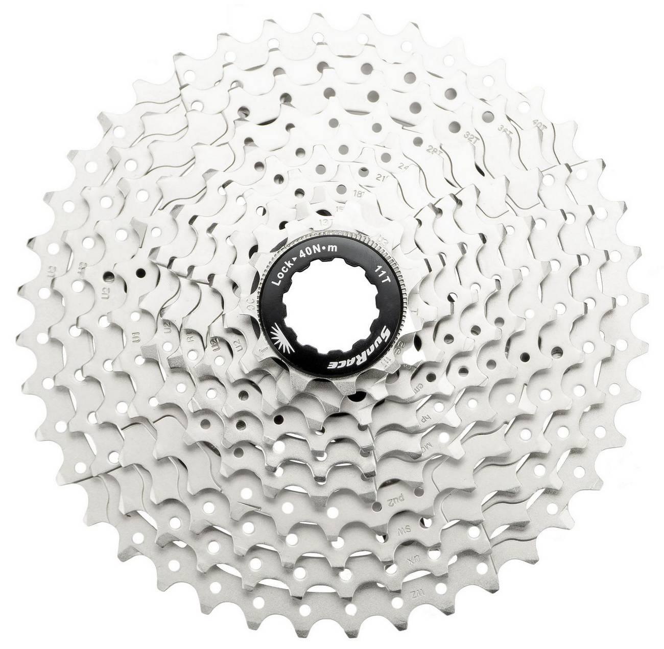 Galinis žvaigždžių blokas SunRace CSMS3 10 greičių metalinis-11-40T