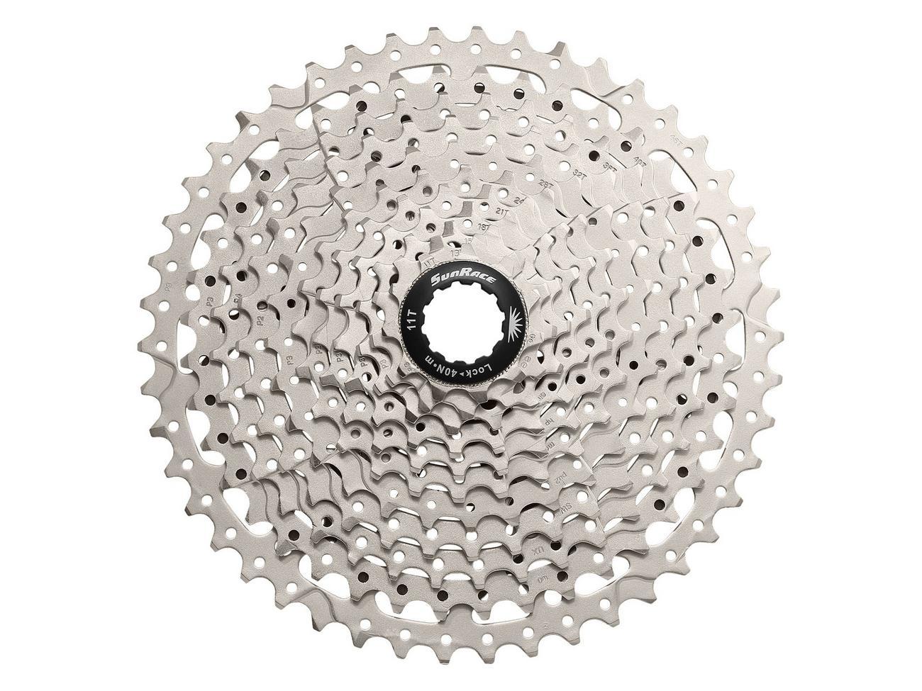 Galinis žvaigždžių blokas SunRace CSMS8 11 greičių metalic-11-46T