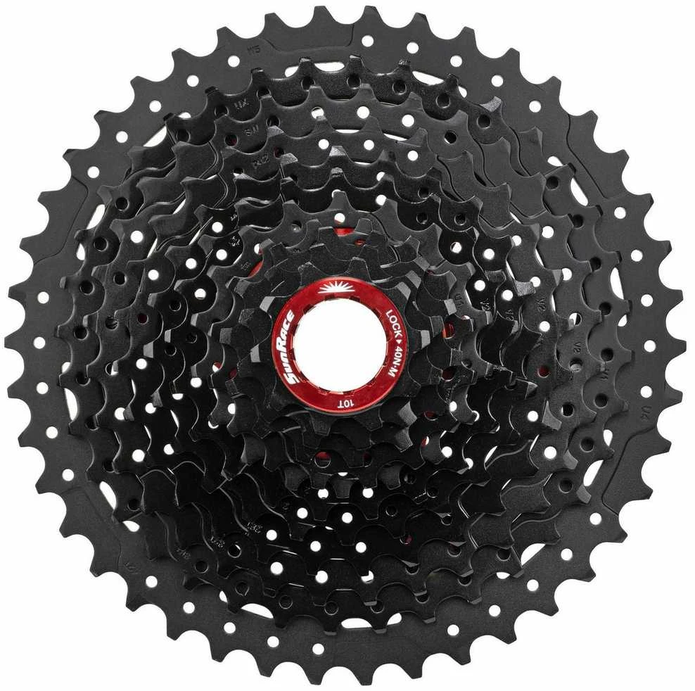 Galinis žvaigždžių blokas SunRace CSMX9X XD-Driver 11-speed juodas-10-42T