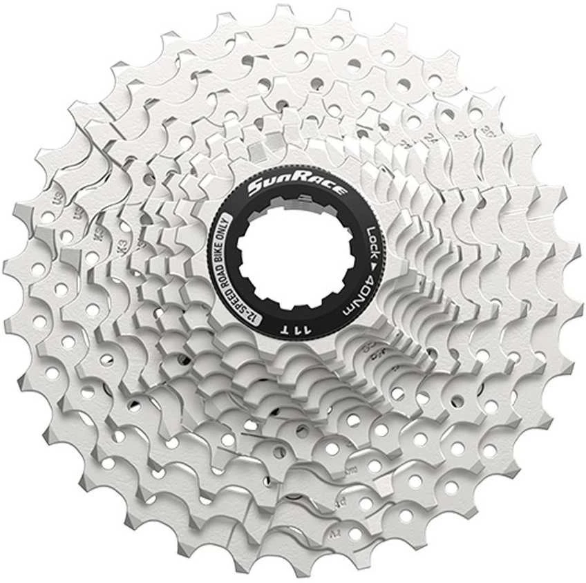 Galinis žvaigždžių blokas SunRace CSRZ800 12-speed metallic-11-30T