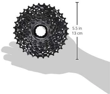 Galinis žvaigždžių blokas SunRace MFE60 8-speed 13-32T CP (užsukamas)