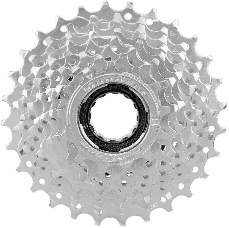 Kita Galinis žvaigždžių blokas SunRace MFE60 8-speed 13-28T CP (užsukamas)