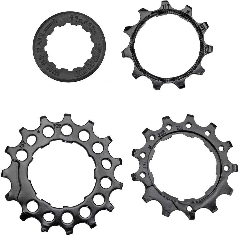 Galinių žvaigždučių komplektas SRAM for PG-1210/PG-1230 Eagle 11T-13T-15T with lockring