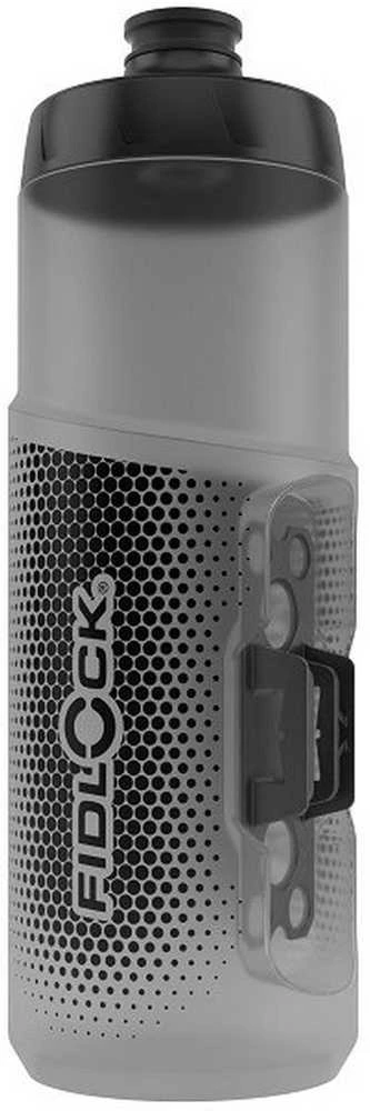 Gertuvė Fidlock Twist 600 ml t.pilka juodas logo