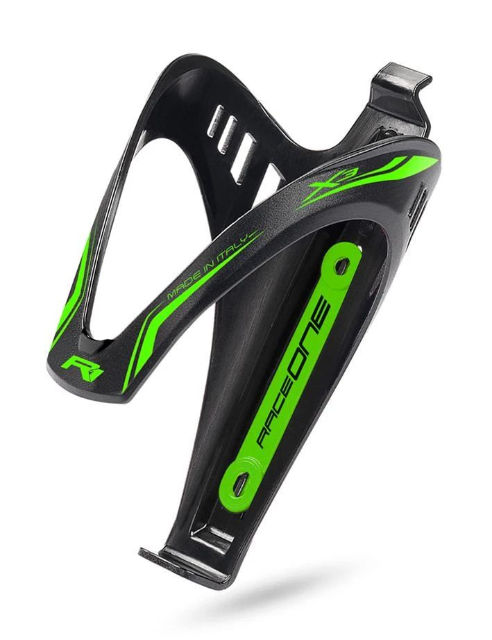 Gertuvės laikiklis RaceOne X3 RACE juodas-žalias fluo