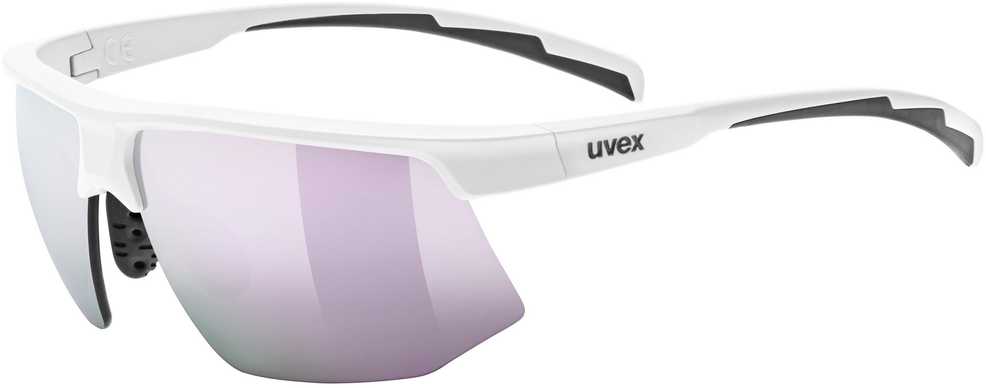 Glasses uvex aerios s baltas matt / mirror rose