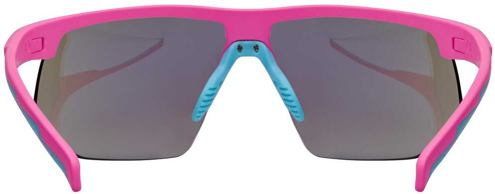 Glasses uvex aerios s pink matt / mirror mėlynas