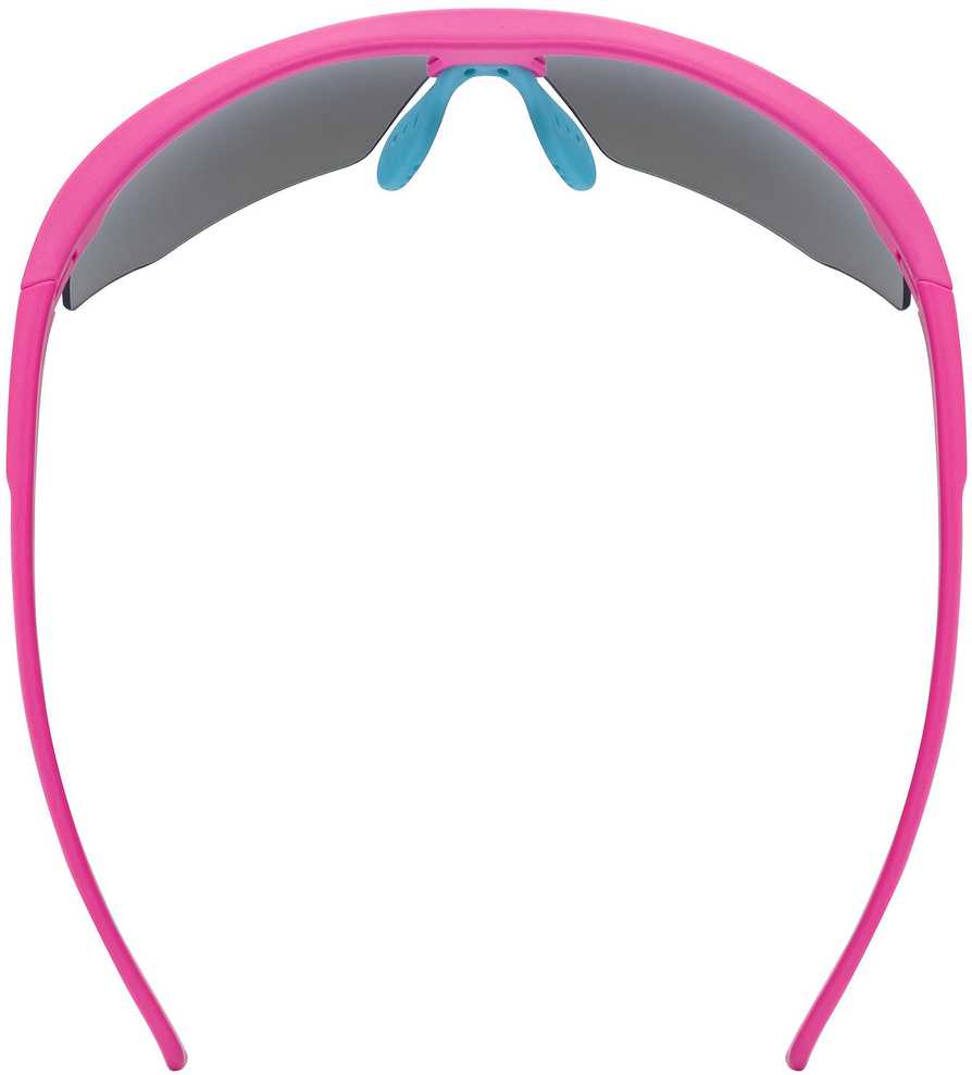 Glasses uvex aerios s pink matt / mirror mėlynas