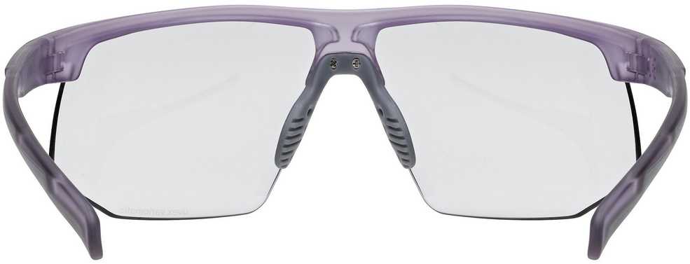 Glasses uvex aerios s V violetinė matt trans / smoke