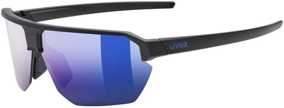 Glasses uvex vectiv juodas matt / mirror mėlynas
