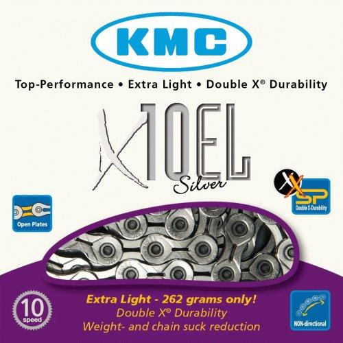 Grandinė KMC X10EL Sidabrinis 10-speed 114-links