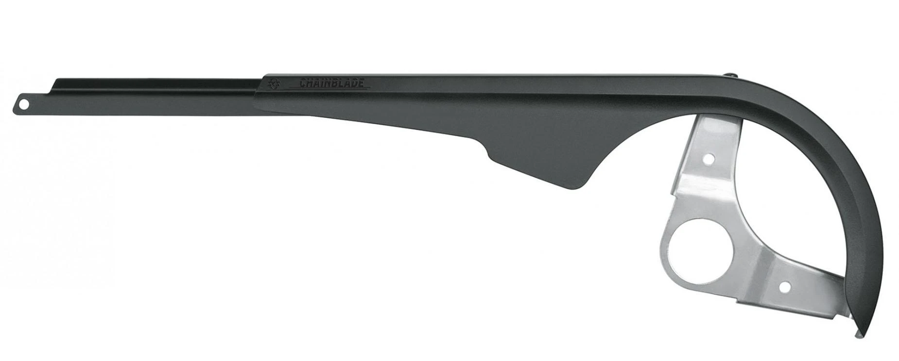 Grandinės apsauga SKS Chainblade 46-48T su laikikliu juodas