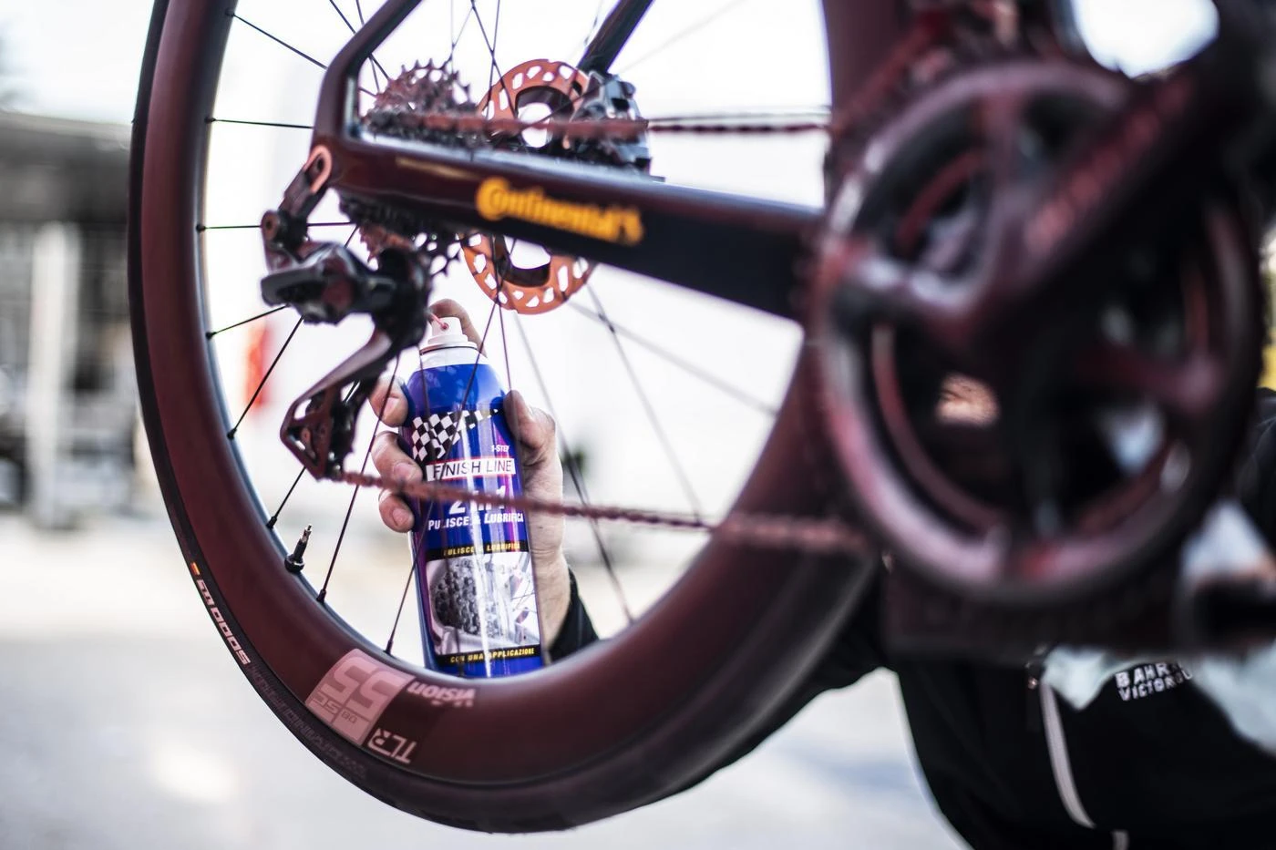 Grandinės valiklis/tepalas Finish Line 1-Step aerozolis 236ml