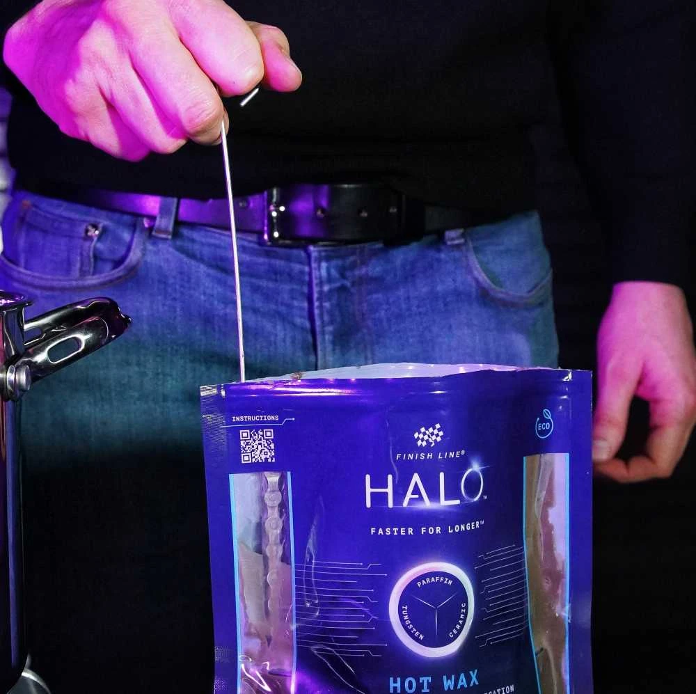 Vaškas grandinės sutepimui Finish Line HALO Hot Wax 600g