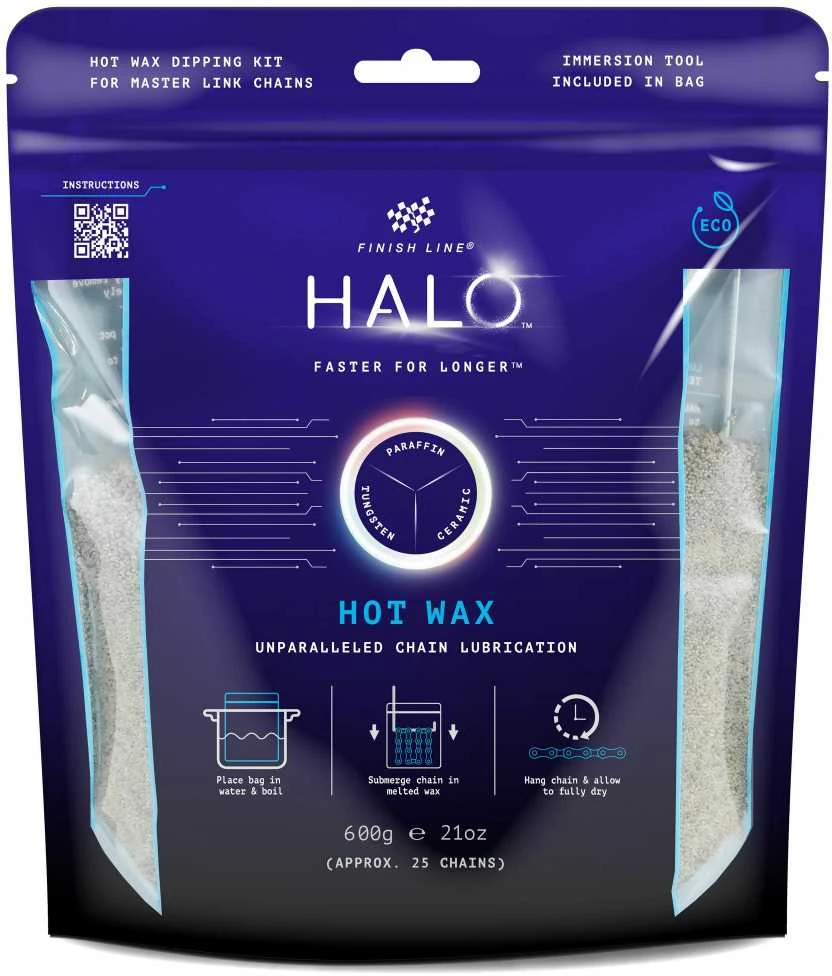 Vaškas grandinės sutepimui Finish Line HALO Hot Wax 600g