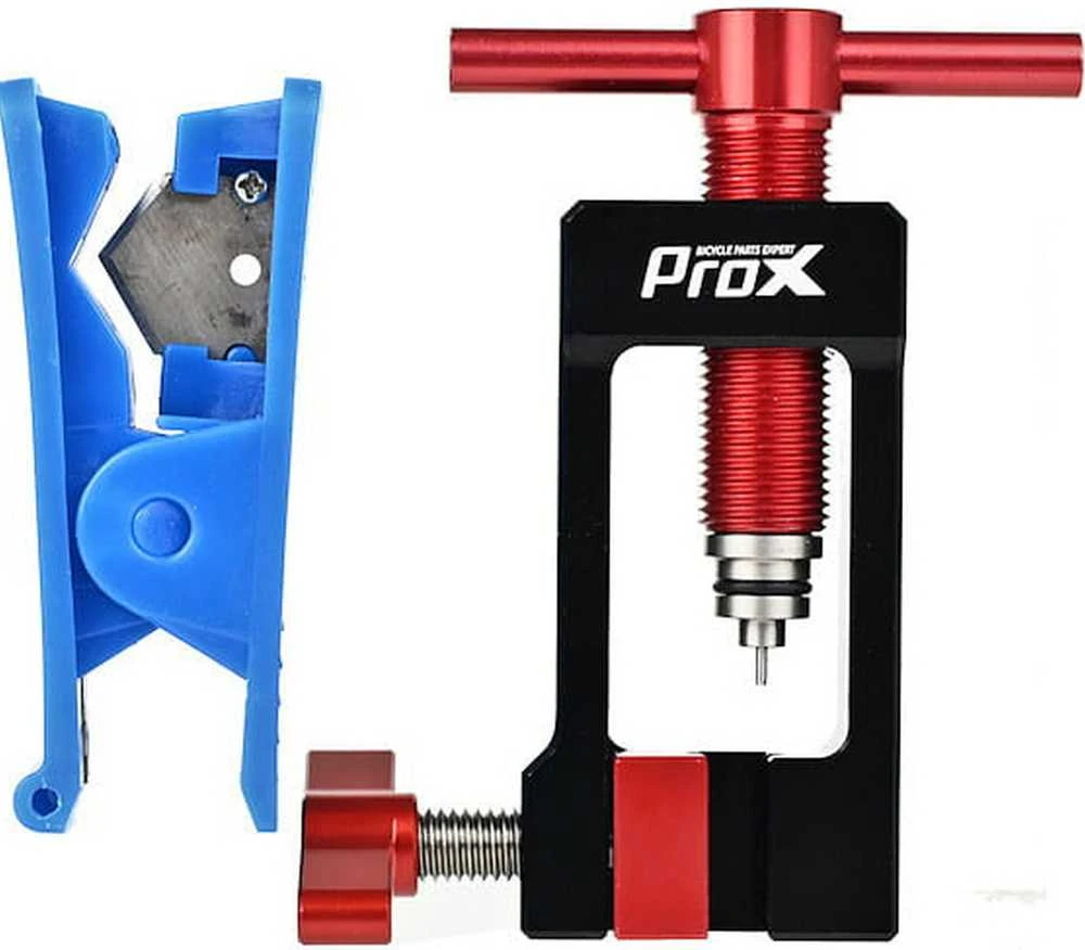 Įrankis ProX OP-34 press with cutter for hydraulic disc brake hose