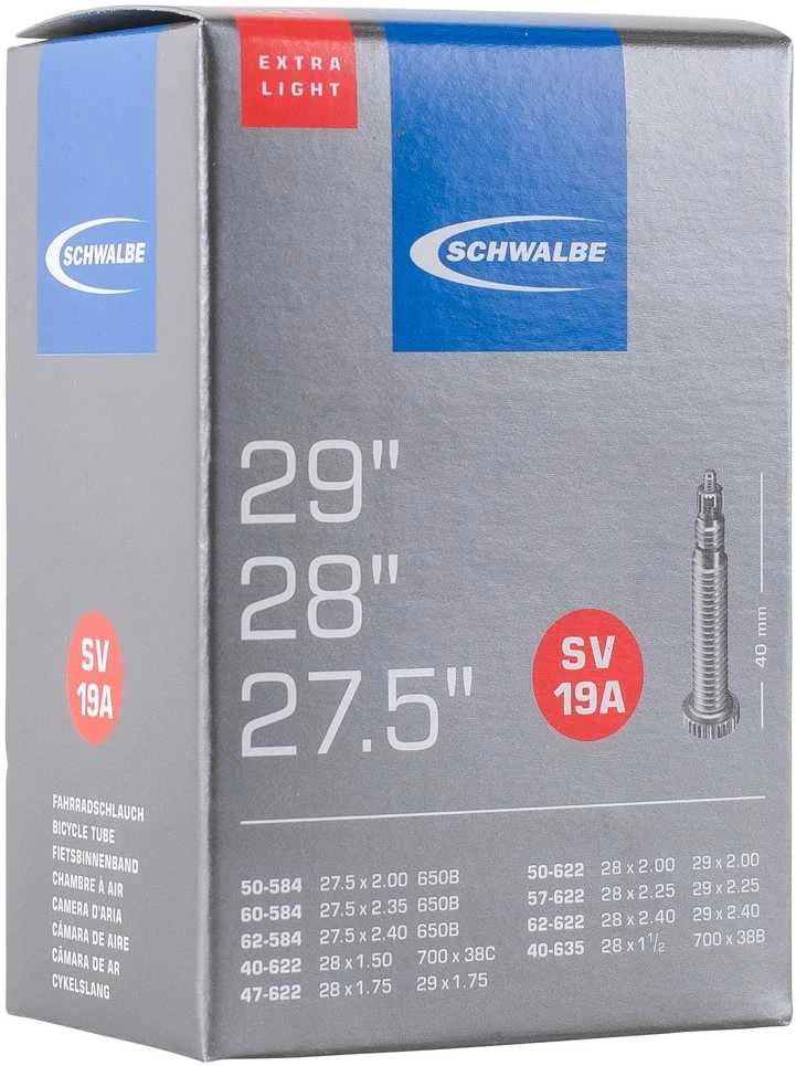 Kamera 28"/29"/27.5 Schwalbe SV19A ExtraLight (50/62-584 - 40/62-622)