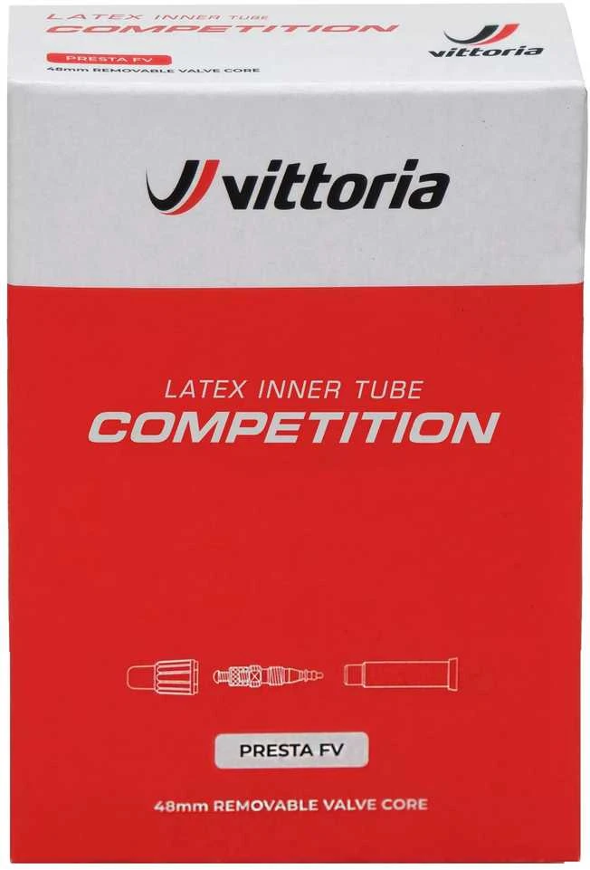 Kamera 28" Vittoria Competition Latex SV 48mm (700x30/32c – 30/38-622)