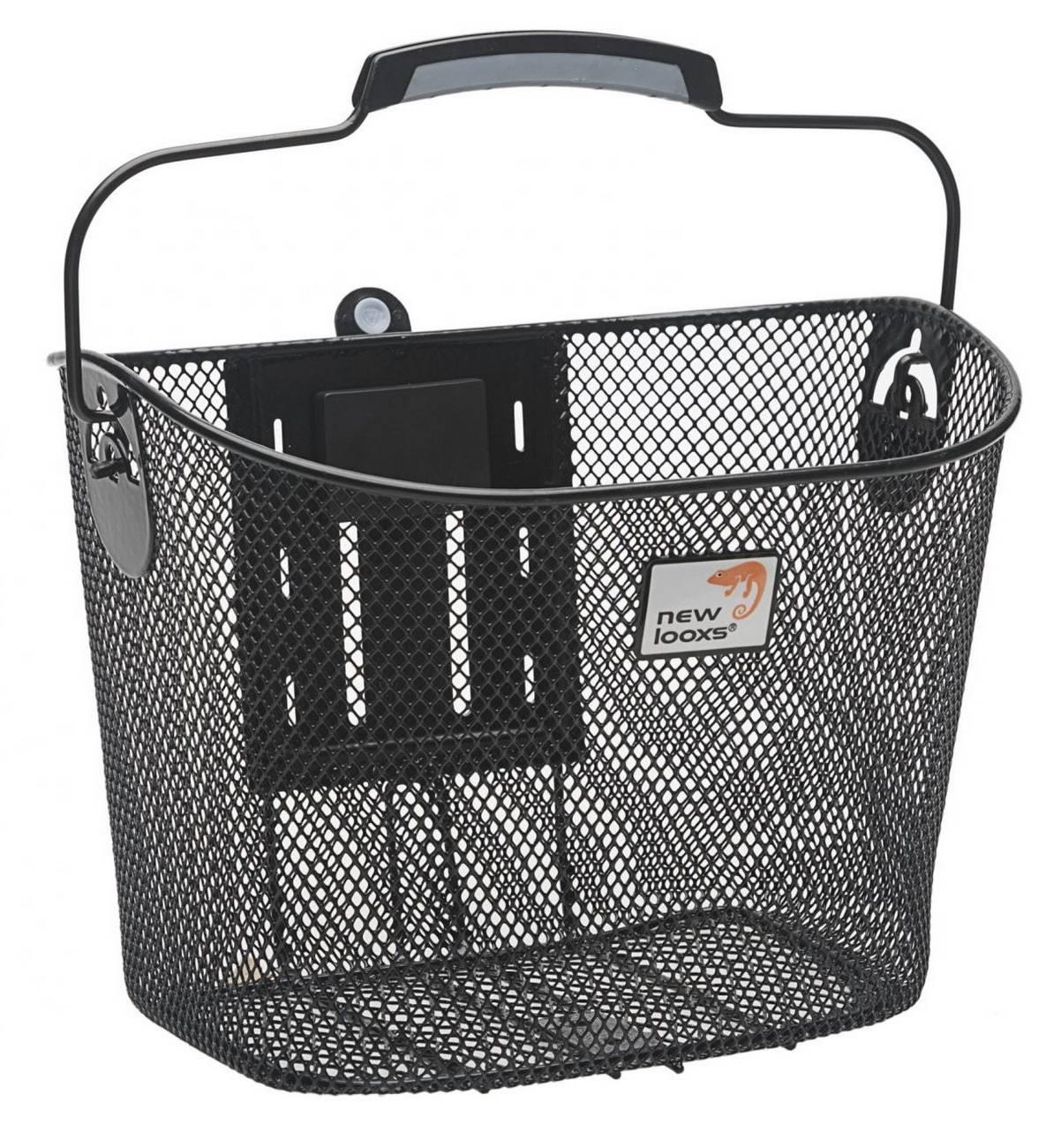 Kita Krepšelis priekiui New Looxs Toscane SmartLock 34x25x25cm juodas