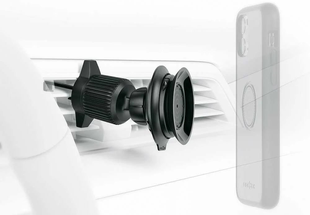 Laikiklis telefonui automobilinis Fidlock Vacuum car vent base for mobile