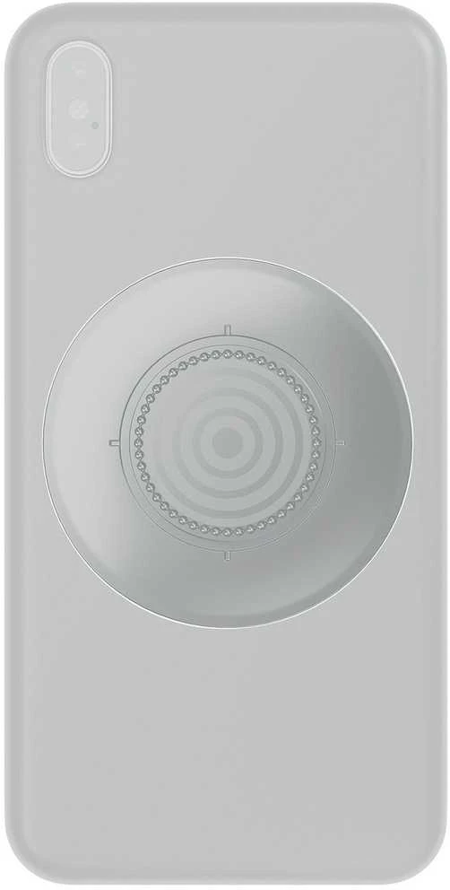 Adapteris telefonui universalus priklijuojams Fidlock VACUUM uni phone patch pusiau skaidrus