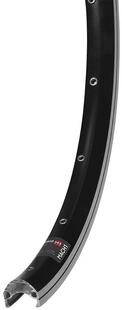 Mach 1 Ratlankis Mach1 ER-10 V-brake 20" - 406x19C Juodas 32H ZigZag with eyelets V8.4