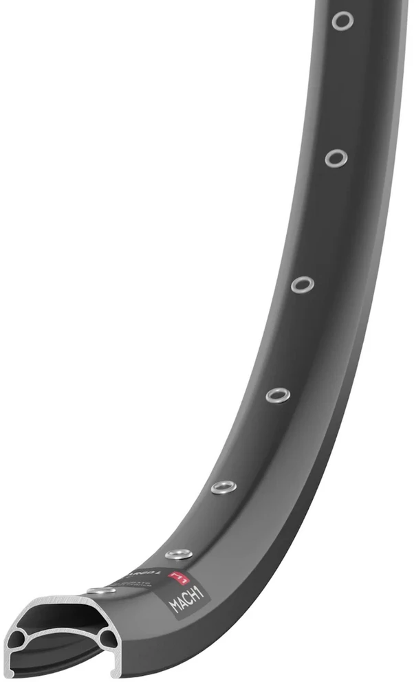 Mach 1 Ratlankis Mach1 Kargo L 24" - 507x25C Juodas 36H ZigZag with eyelets V6.3