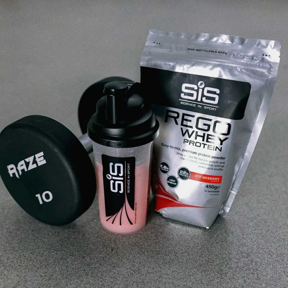 Atstatomieji milteliai Science in Sport Rego Whey Strawberry Powder 450g