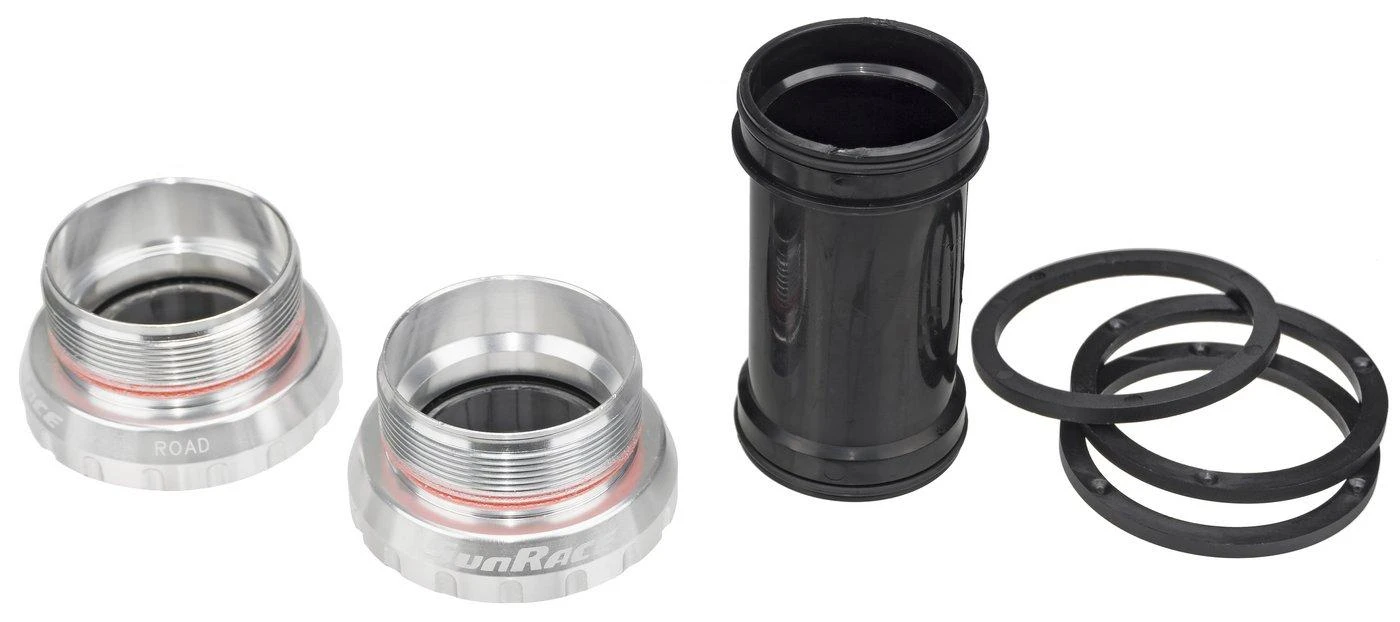 Miniklio velenas SunRace BBM97-S0 MTB BSA 68/73mm juodas