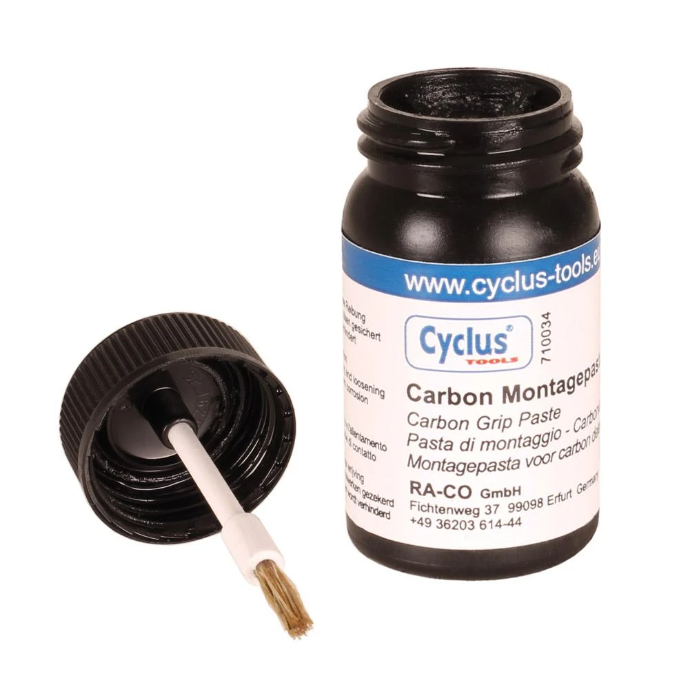 Montavimo pasta Cyclus Tools Carbon Grip for carbon/alu/steel 30g with brush-cap (710034)
