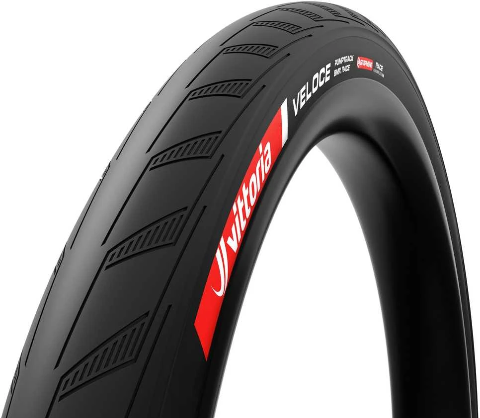 Padanga 20" Vittoria Veloce BMX Fold 20x1.75 / 45-406 juodas