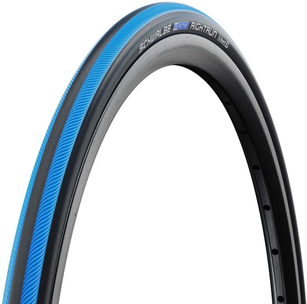 Padanga 24" Schwalbe Rightrun HS 387 Active Wired 25-540 Mėlyna