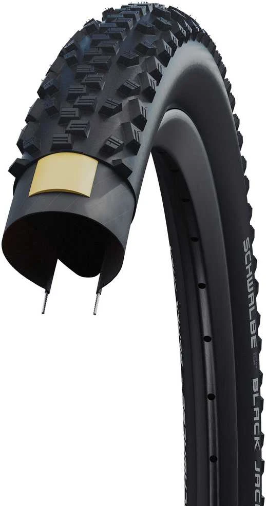 Padanga 26" Schwalbe Juodas Jack HS 407 Active Wired 47-559 / 26x1.75 Juodas