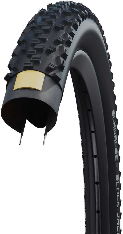 Padanga 26" Schwalbe Juodas Jack HS 407 Active Wired 57-559 / 26x2.25 Juodas